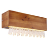 Ekologiczny kinkiet EDELTRAUD 15554W Globo drewniany LED 12W 3000K