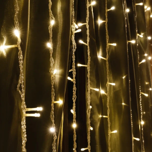 Kurtyna świetlna Estella 325136 LED 1W 2700K przezroczysta