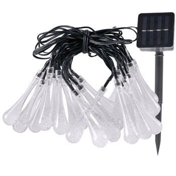 Ogrodowa girlanda 315250 Polux sopelki solarny łańcuch LED 4,9m zimna