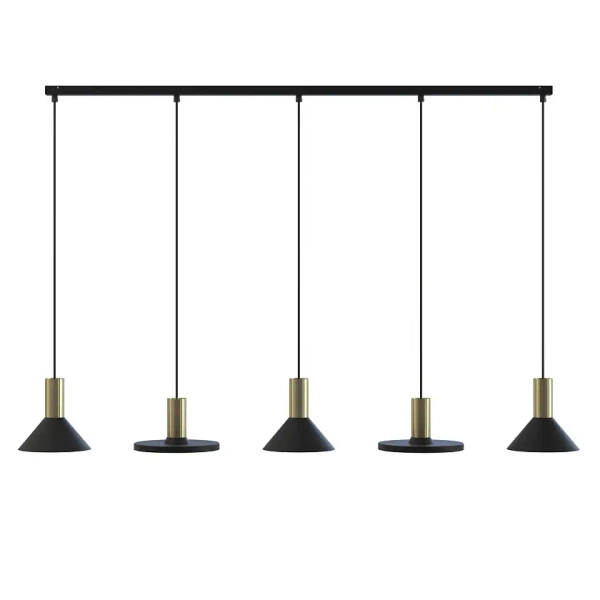 Wisząca lampa nad stół HERMANOS 8032 do jadalni czarna