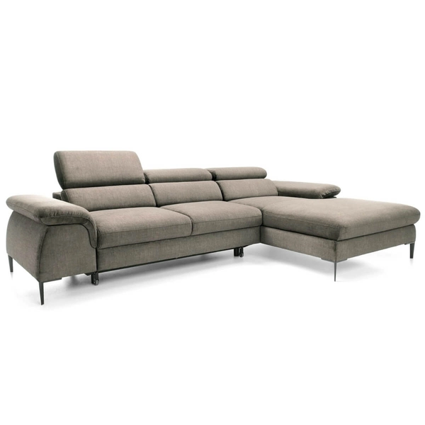Regulowana sofa narożna z funkcją spania EDIE 5900168831292 M