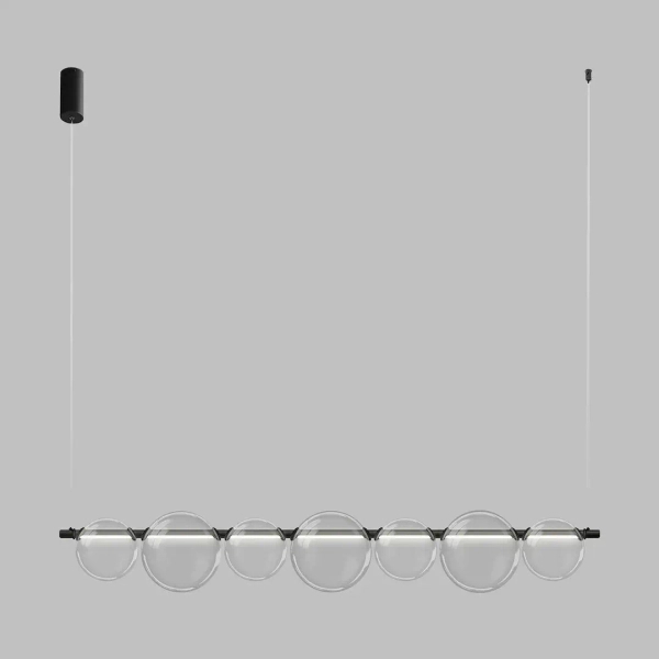 Molekułowa lampa wisząca Atola ML2244 LED 19W 4000K bubbles czarna