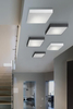 Biała lampa sufitowa Monza AZ2269 LED 20W 3000K kwadratowa do kuchni