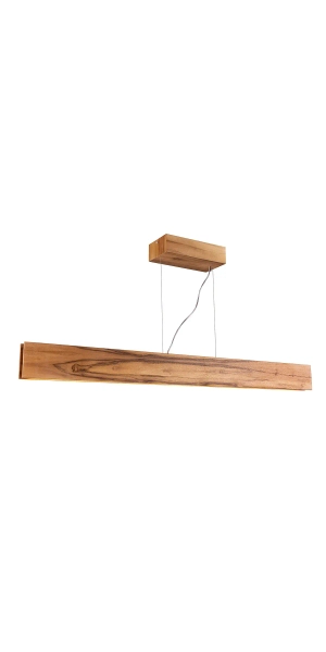 Wisząca belka nad stół Clean QN-CLEAN-LED-LP-127-TEAK LED 29W 3000K brązowy