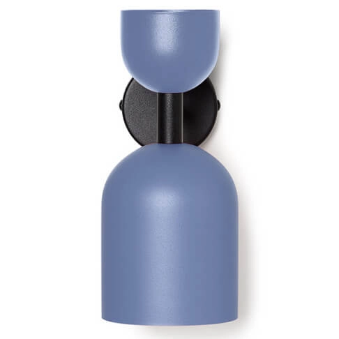 Kinkiet naścienny nad łóżko Supuru SUK19020 niebieski czarny