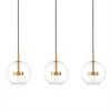 Lampa wisząca Enceladus P0428-03J-L4AC LED 5W 3000K przezroczysty złoty