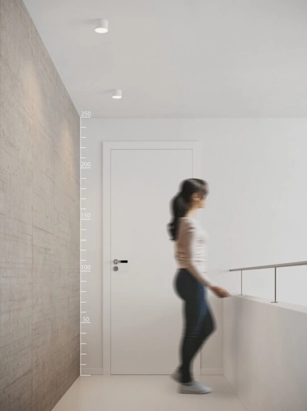 Czarny downlight okrągły Monza AZ2255 LED 5W lampa do sypialni