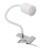 Lampka biurkowa z klipsem Top 4559 TK Lighting na wysięgniku metalowa biała