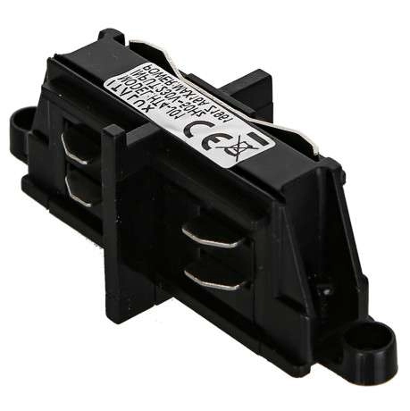 Wewnętrzny I- ŁĄCZNIK szynoprzewodu HT4-J01/BK Italux do 3-fazowej szyny natynkowej 230V czarny