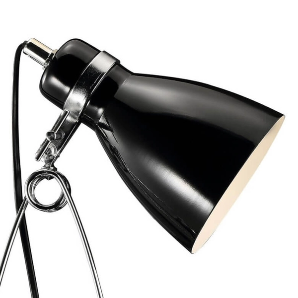 Regulowana lampa na biurko Cyclone 73072003 na klips czarny
