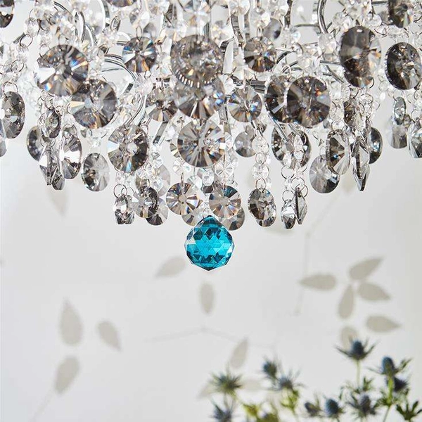 LAMPA wisząca HIDDEN GEM 107416 Markslojd kryształowa OPRAWA zwis glamour crystal przezroczysty przydymiony