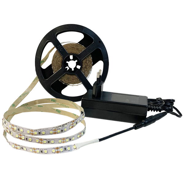 Taśma LED 36W 4000K 315373 Polux z zasilaczem 5m 2150lm czarna