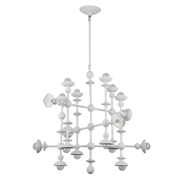 Wisząca lampa nad stół Cadence QN-CADENCE18-WHT do jadalni biały