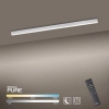 Sufitowa lampa sterowana pilotem PURE-LINES biała 6021-95 1xLED 18W 2700-5000K belka
