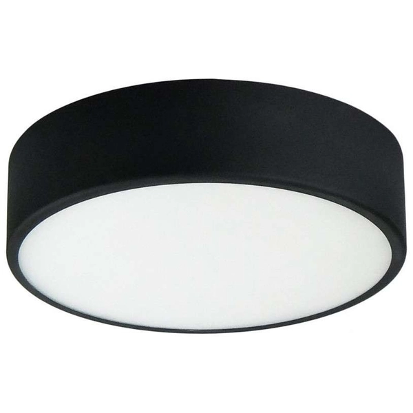 Zewnętrzna lampa 137623619815 TEAM okrągły plafon outdoor IP54 czarny