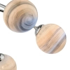 Molekułowa sufitowa lampa Izzy  IZZ0650-07 do sypialni kule chrom