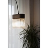 Lampa wisząca nad stół Flumina FLA122P0 drewniana brązowa