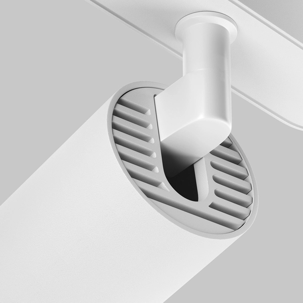 Magnetyczna lampa ścieżka świetlna Focus TR103-1-12W3K-M-W LED 12W 3000K tuba biała