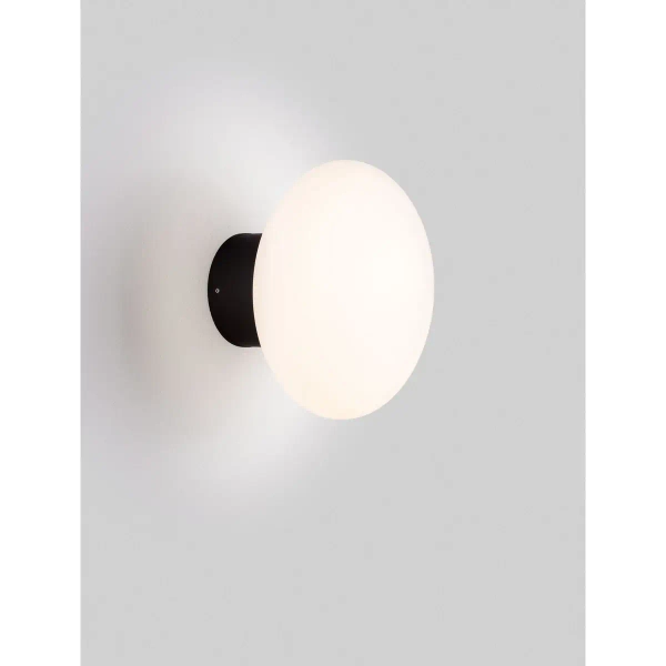 Owalna ścienna lampa TARANZO LE75258 LED 6W 3000K IP65 antracyt