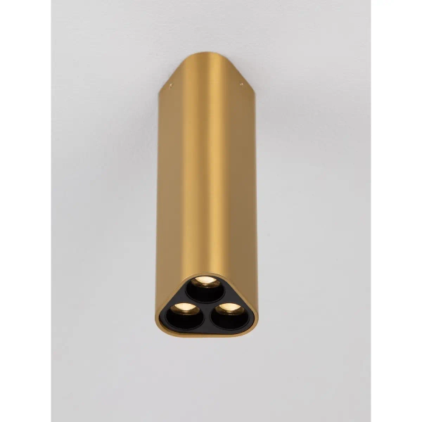 Sufitowa lampa tuba metalowa PARENZO LE45522 LED 6W 3000K złota