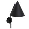 Ścienna lampa do czytania CONO 10041 stożkowa czarny