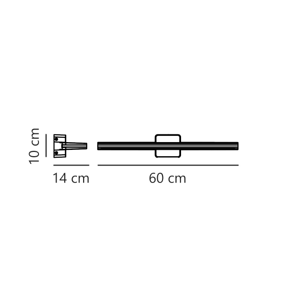 Łazienkowy kinkiet ścienny Tinia 2210141001 LED 24W 3000-4000K IP44 biały