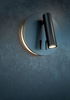 Regulowana LAMPA kinkiet IOS 176 C176-WL-01-6W-B Maytoni ścienna OPRAWA metalowa LED 6W 3000K tuba czarna