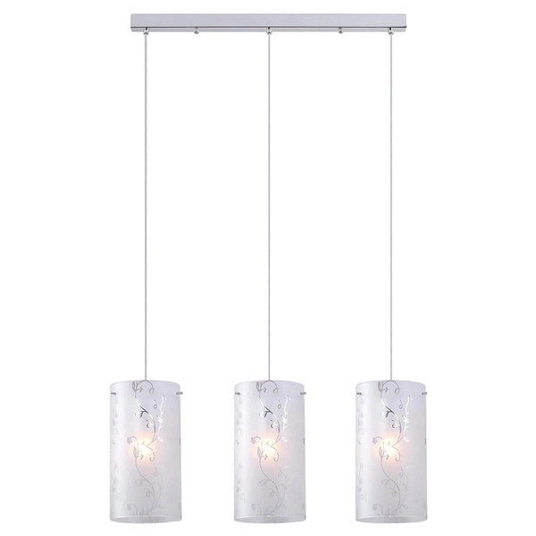 Klasyczny żyrandol Rico MDM1587/3A nad wyspę chrom