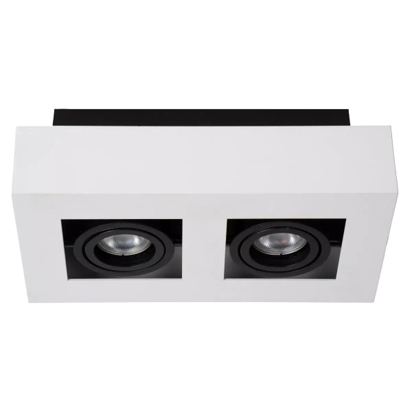 Sufitowa lampa belka XIRAX 09119/11/31 Lucide do gabinetu biała czarna