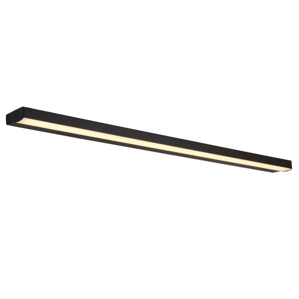 Podłużna naścienna lampa Trio W0404D LED 10W 3000K IP44 czarny