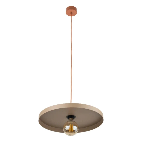 Industrialna lampa wisząca Sila 10955 żarówka na kablu ceglany