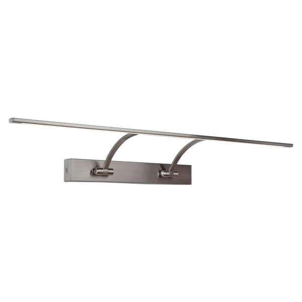 Kinkiet LAMPA ścienna CAMILA MB1079L Italux metalowa OPRAWA listwa LED 12W 3000K galeryjka nad obraz nikiel