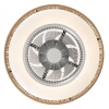 Ledowy wentylator sufitowy 23001 LED 33W 3000-6000K brązowy