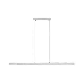 Wisząca lampa liniowa Luzi do salonu LED 13W 3000K aluminium