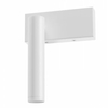 Minimalistyczny kinkiet ścienny Roll 50910101 Kaspa LED 4,2W 3000K z regulacją biały