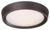 Plafoniera LAMPA sufitowa MOKKA 2987 Rabalux okrągła OPRAWA plafon LED 24W 3000K - 6000K z pilotem brązowy