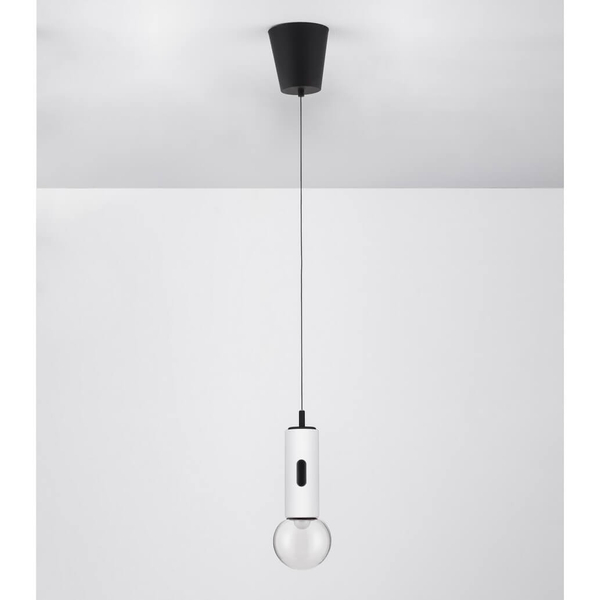 Ściemnialna lampa wisząca BARBARA LE44550 LED 11W 3000K biały