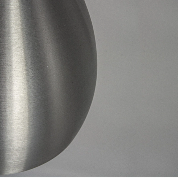 Loftowa LAMPA wisząca 8122/1-02 Elem metalowa OPRAWA zwis łezka aluminium