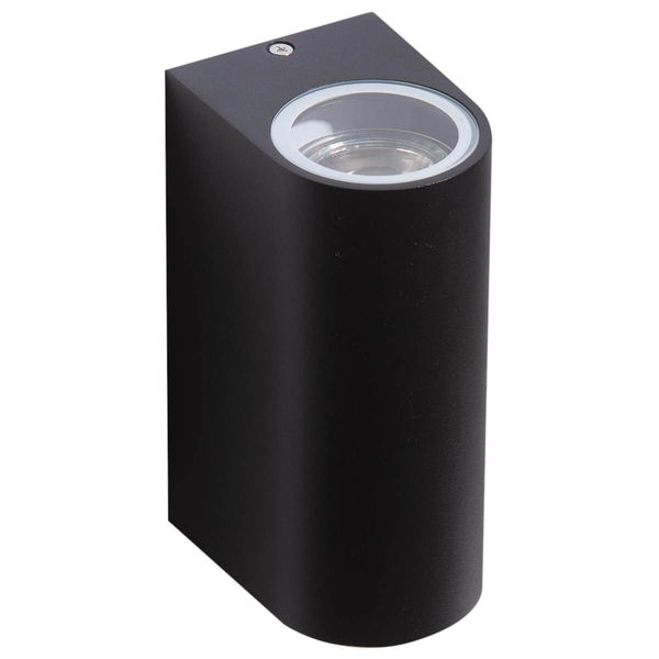 Nowoczesny kinkiet zewnętrzny Rimini AZ4266 IP54 czarna lampa ścienna