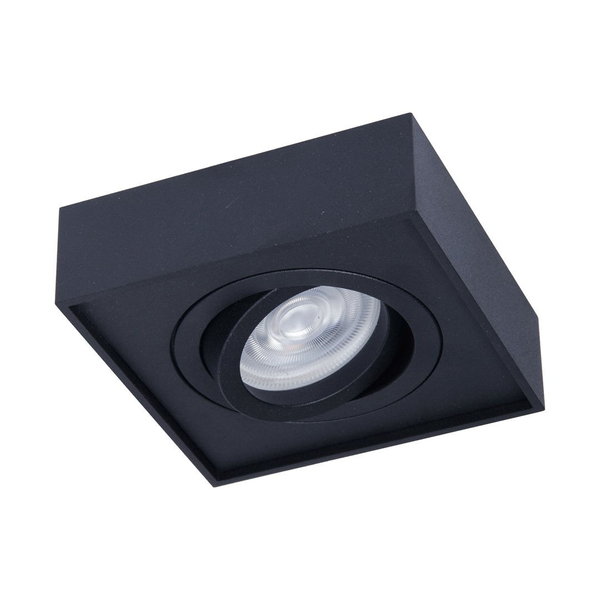 Wpust LAMPA podtynkowa NUSA ML0046 metalowy spot czarny