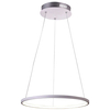 Lampa wisząca LUNE 31-64592 metalowa LED 18W 4000K pierścień ring chrom