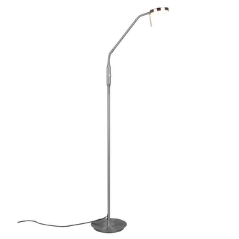 Lampa podłogowa ze ściemniaczem NEMIO DL107423310 LED 12W 2300-4000K srebrny