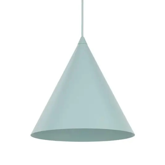Stożkowa lampa wisząca CONO 6651 do salonu miętowy