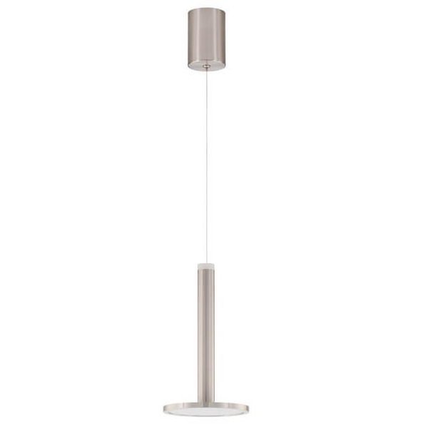 Industrialna lampa wisząca LE42736 LED 11W 3000K do salonu srebrna