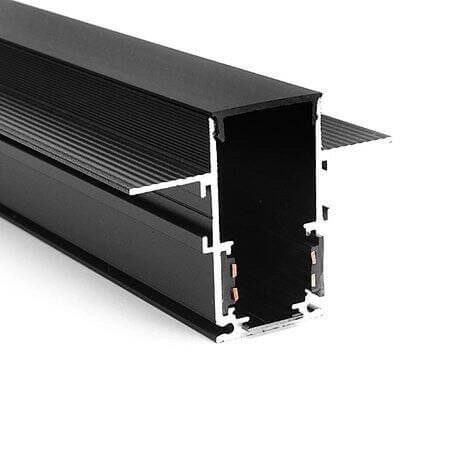 Szyna magnetyczna podtynkowa 1026 Domeno podłużna metalowa czarna