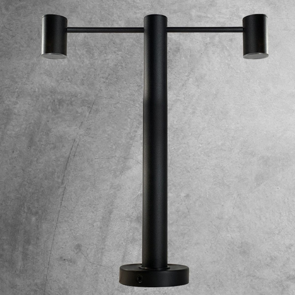 Tarasowa lampa stojąca Niseko 9921 Shilo 2-punktowa IP54 antracyt