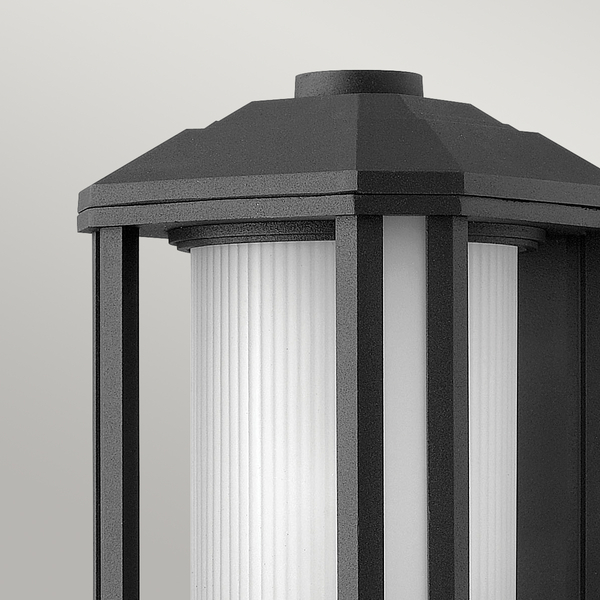 Klasyczna lampa do ogrodu QN-CASTELLE-S-BLK czarna