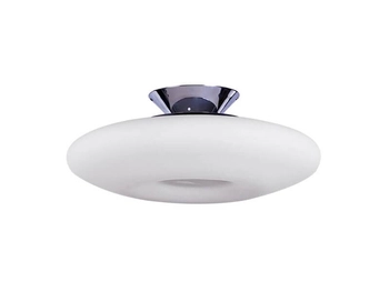 Szklany plafon Pires LED 60W biała lampa do przedpokoju