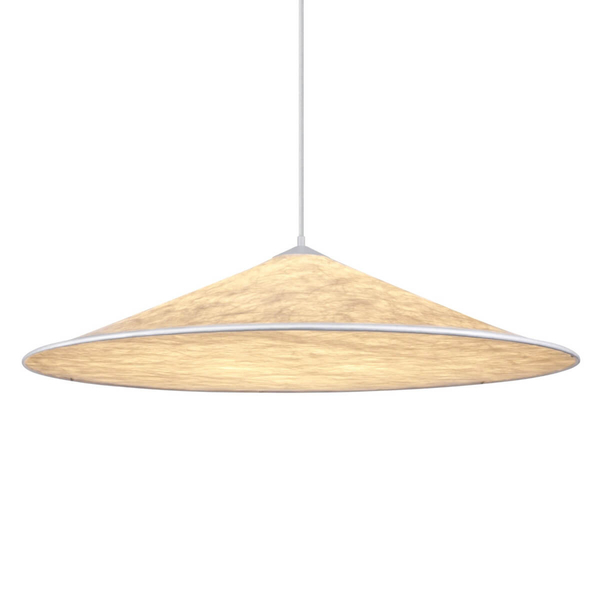 Lampa zwieszana Hill 2220103060 DFTP japandi minimalistyczna biała