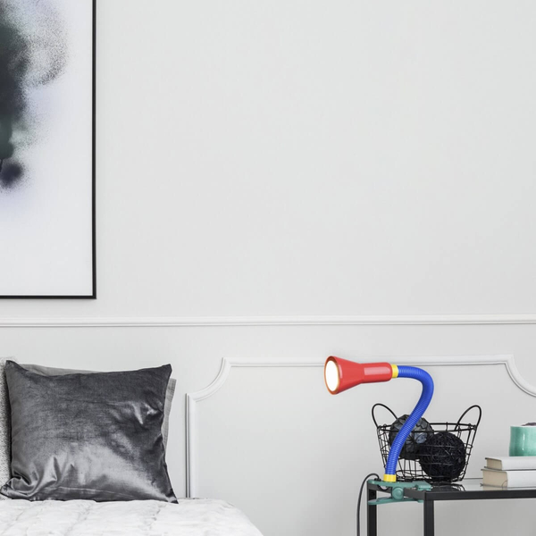 Dziecięca lampa na klips FLEXO 5028010-17 regulowana kolorowy